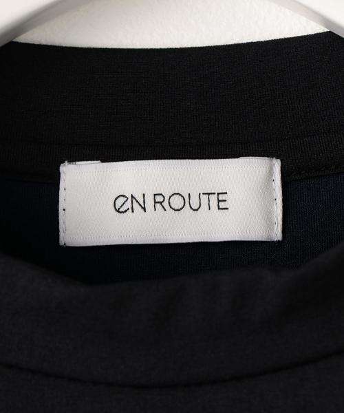 EN ROUTE(アンルート)の「<EN ROUTE>ソリッド×チェック アシンメトリーT(Tシャツ/カットソー・メンズ・ネイビー/ブラック・2/3/1)」の11枚目の写真