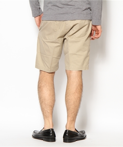 GROWN&SEWN(グロウンアンドソーン)の「GROWN&SEWN: スリム ショーツ(チノパンツ・メンズ・ベージュ/ホワイト/ネイビー・29/32/30/31/33)」の5枚目の写真