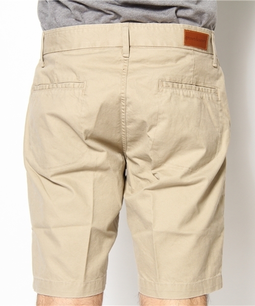 GROWN&SEWN(グロウンアンドソーン)の「GROWN&SEWN: スリム ショーツ(チノパンツ・メンズ・ベージュ/ホワイト/ネイビー・29/32/30/31/33)」の7枚目の写真