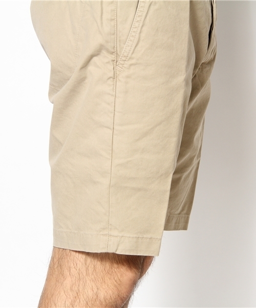 GROWN&SEWN(グロウンアンドソーン)の「GROWN&SEWN: スリム ショーツ(チノパンツ・メンズ・ベージュ/ホワイト/ネイビー・29/32/30/31/33)」の9枚目の写真