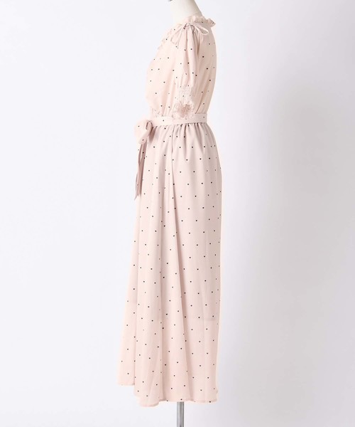 one after another NICE CLAUP（ワンアフターアナザーナイスクラップ）の「オトナのハートワンピース（ワンピース・レディース・アイボリー/ブラック/ブラウン系その他・FREE）」の22枚目の写真