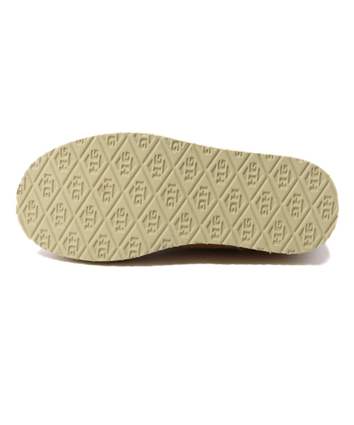 HYSTERIC MINI(ヒステリックミニ)の「HYSTERIC TYPE LOGO スタッズ付き スエードエンジニアブーツ(ブーツ・キッズ・ベージュ/ブラック・SMALL/MEDIUM/LARGE/X-LARGE)」の4枚目の写真