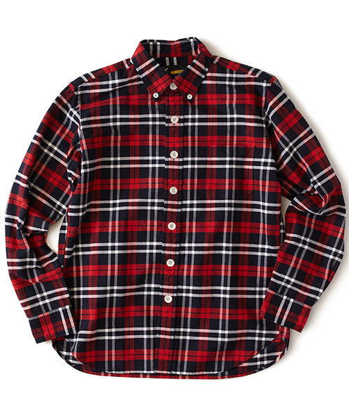 FAT(エフエイティー)の「CHK BD(シャツ/ブラウス・メンズ・ネイビー/レッド・SKINNY(L)/FAT(XL)/JUMBO(XXL)/TITCH(M))」の2枚目の写真