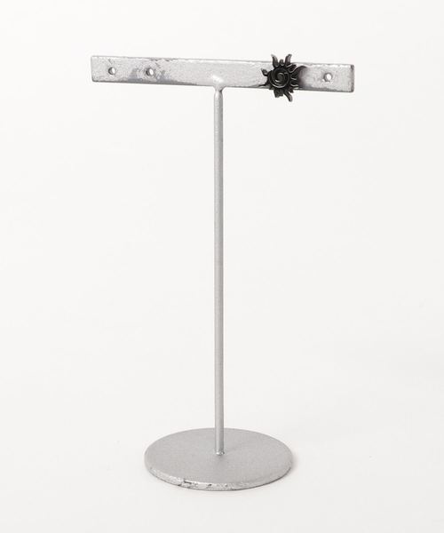 チャイハネ(チャイハネ)の「【チャイハネ】サントライバルピアス 片耳用1pcs(ピアス(片耳用)・メンズ・ブラック/シルバー・FREE)」の8枚目の写真