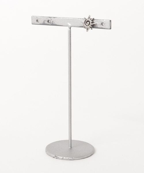 チャイハネ(チャイハネ)の「【チャイハネ】サントライバルピアス 片耳用1pcs(ピアス(片耳用)・メンズ・ブラック/シルバー・FREE)」の6枚目の写真