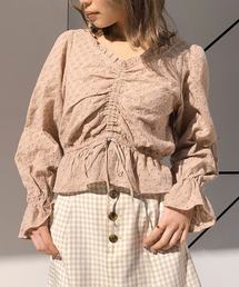 one after another NICE CLAUP | お花刺繍ブラウス＋インナーセット(シャツ/ブラウス)