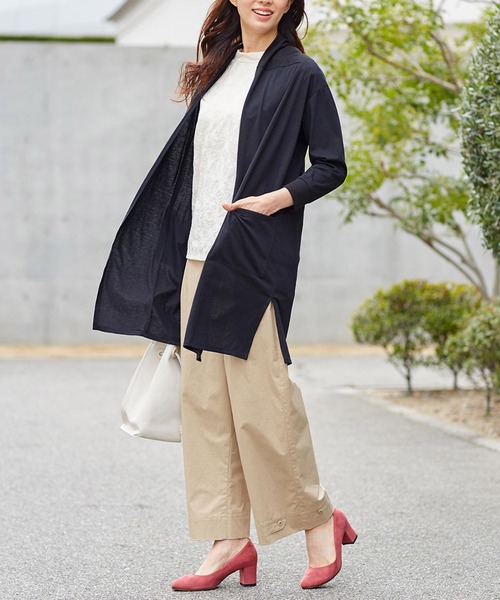 Live in comfort(リブインコンフォート)の「リブ イン コンフォート スラリ脚長!また上深々な軽やかぷっかりパンツ(その他パンツ・レディース・ベージュ/ピンクベージュ/ターコイズブルー・11/6/8/10/9/7/12/5/15 /3/1/2/13/14/4)」の7枚目の写真