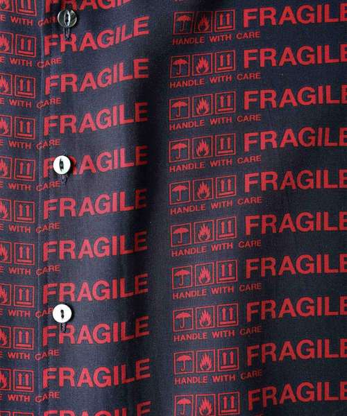 SHAREEF(シャリーフ)の「FRAGILE ROGO S/S SHIRTS(シャツ/ブラウス・メンズ・ブラック/ネイビー/モカ・1/3/2)」の17枚目の写真