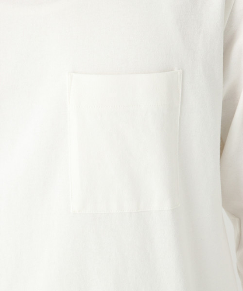 GLOBAL WORK（グローバルワーク）の「USAコットン7分袖ＴEE/819074（Tシャツ/カットソー・メンズ・ホワイト/ブラック/その他1/グレー/ブルー・LARGE/SMALL/X-LARGE/MEDIUM）」の14枚目の写真