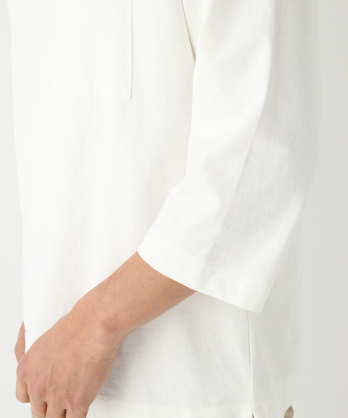 GLOBAL WORK（グローバルワーク）の「USAコットン7分袖ＴEE/819074（Tシャツ/カットソー・メンズ・ホワイト/ブラック/その他1/グレー/ブルー・LARGE/SMALL/X-LARGE/MEDIUM）」の15枚目の写真