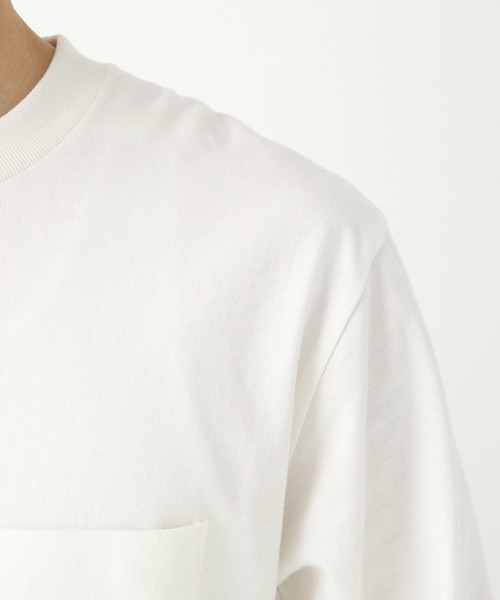 GLOBAL WORK（グローバルワーク）の「USAコットン7分袖ＴEE/819074（Tシャツ/カットソー・メンズ・ホワイト/ブラック/その他1/グレー/ブルー・LARGE/SMALL/X-LARGE/MEDIUM）」の17枚目の写真
