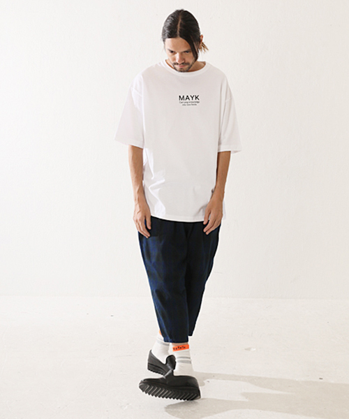 MAYK(メイク)の「mt5900-onktsn Tシャツ(Tシャツ/カットソー・メンズ・ホワイト・1/2)」の7枚目の写真