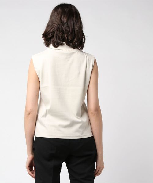 Banner Barrett(バナーバレット)の「タイトップス(Tシャツ/カットソー・レディース・アイボリー/ブラック/ブラウン・38)」の5枚目の写真