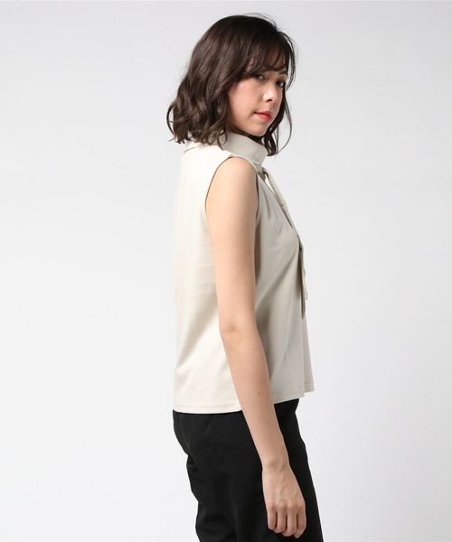 Banner Barrett(バナーバレット)の「タイトップス(Tシャツ/カットソー・レディース・アイボリー/ブラック/ブラウン・38)」の4枚目の写真