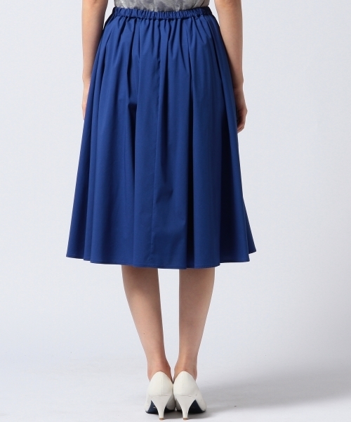 Another Edition（アナザーエディション）の「AE C/PU TUCK FLR SK（スカート・レディース・オフホワイト/コバルトブルー・フリー）」の6枚目の写真