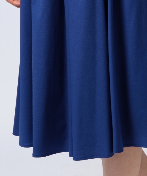 Another Edition（アナザーエディション）の「AE C/PU TUCK FLR SK（スカート・レディース・オフホワイト/コバルトブルー・フリー）」の8枚目の写真
