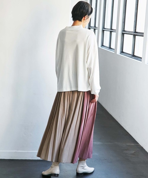GeeRA(ジーラ)の「配色フレアースカート(スカート・レディース・ピンク/ライトブラウン・MEDIUM/LARGE/X-LARGE)」の18枚目の写真