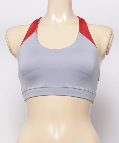 Reebok（リーボック）の「Workout Ready Medium-Impact パッド入りブラ（スポーツブラ・レディース・グレイッシュブルー/コバルトブルー・XX-SMALL/SMALL/X-SMALL/XXX-LARGE/LARGE/MEDIUM/X-LARGE/XX-LARGE）」の3枚目の写真