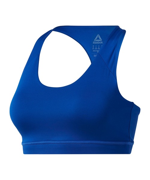 Reebok（リーボック）の「Workout Ready Medium-Impact パッド入りブラ（スポーツブラ・レディース・グレイッシュブルー/コバルトブルー・XX-SMALL/SMALL/X-SMALL/XXX-LARGE/LARGE/MEDIUM/X-LARGE/XX-LARGE）」の10枚目の写真