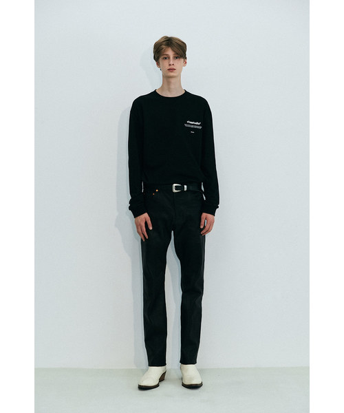 VIVASTUDIO（ビバスタジオ）の「ニューバイノーラルロングスリーブカットソー/ロングTシャツ（Tシャツ/カットソー・メンズ・ホワイト/ブラック/グレー・M）」の18枚目の写真