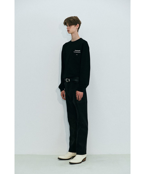 VIVASTUDIO（ビバスタジオ）の「ニューバイノーラルロングスリーブカットソー/ロングTシャツ（Tシャツ/カットソー・メンズ・ホワイト/ブラック/グレー・M）」の19枚目の写真
