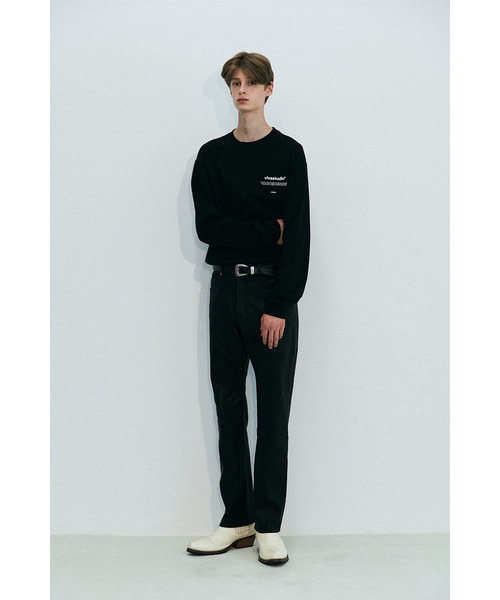 VIVASTUDIO（ビバスタジオ）の「ニューバイノーラルロングスリーブカットソー/ロングTシャツ（Tシャツ/カットソー・メンズ・ホワイト/ブラック/グレー・M）」の21枚目の写真