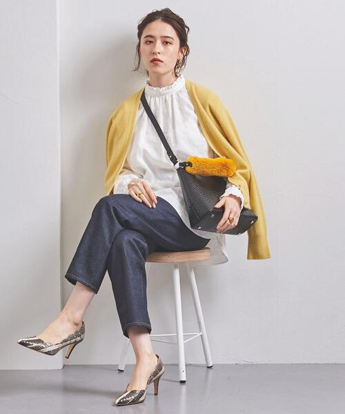 UNITED ARROWS UBCB Vネック ショート カーディガン　キャメル UNITED ARROWS UBCB Vネック ショート カーディガン キャメル｜Yahoo