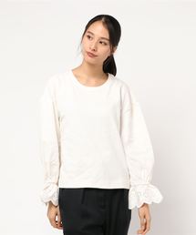 Samansa Mos2 | レース付きカットソー(Tシャツ/カットソー)