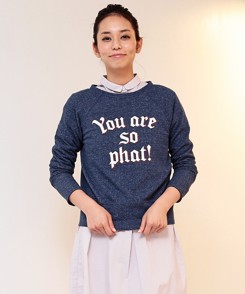 B:MING by BEAMS(ビーミングバイビームス)の「□B ビーミング by ビームス / 裏毛プリントプルオーバー(スウェット・レディース・ホワイト系その他/グレー/ネイビー・ONE SIZE)」の1枚目の写真