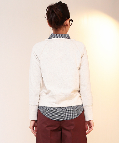 B:MING by BEAMS(ビーミングバイビームス)の「□B ビーミング by ビームス / 裏毛プリントプルオーバー(スウェット・レディース・ホワイト系その他/グレー/ネイビー・ONE SIZE)」の14枚目の写真