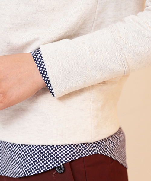 B:MING by BEAMS(ビーミングバイビームス)の「□B ビーミング by ビームス / 裏毛プリントプルオーバー(スウェット・レディース・ホワイト系その他/グレー/ネイビー・ONE SIZE)」の13枚目の写真