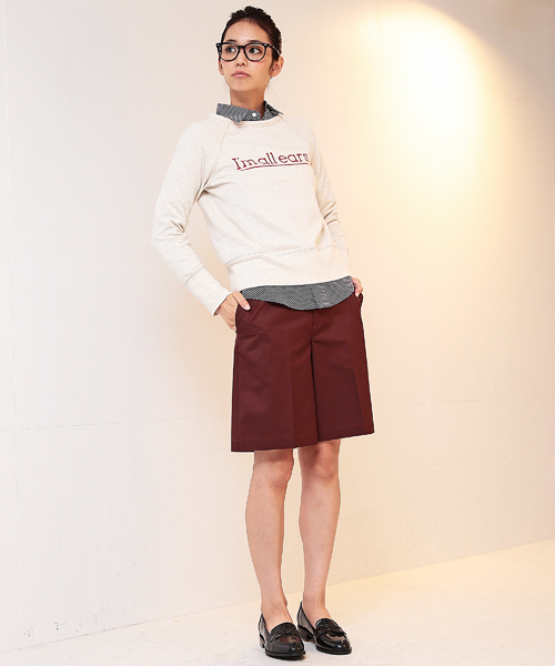 B:MING by BEAMS(ビーミングバイビームス)の「□B ビーミング by ビームス / 裏毛プリントプルオーバー(スウェット・レディース・ホワイト系その他/グレー/ネイビー・ONE SIZE)」の9枚目の写真