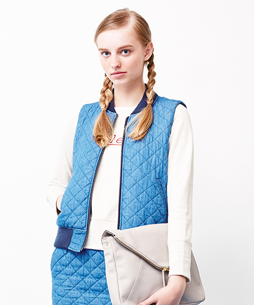 B:MING by BEAMS(ビーミングバイビームス)の「□B ビーミング by ビームス / 裏毛プリントプルオーバー(スウェット・レディース・ホワイト系その他/グレー/ネイビー・ONE SIZE)」の16枚目の写真