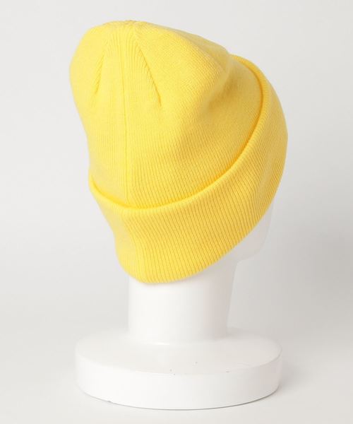 G-STAR（ジースター）の「Effo Beanie Long（ニットキャップ/ビーニー・メンズ・ライトイエロー・ONE SIZE）」の7枚目の写真