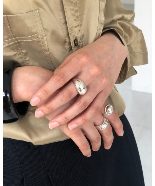 TODAYFUL（トゥデイフル）の「プレーンボリュームリング（リング