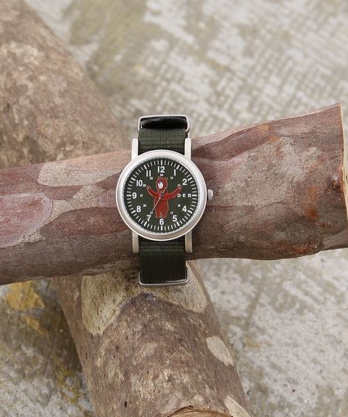 coen(コーエン)の「コーエンベアウォッチ(アナログ腕時計・メンズ・ネイビー/ブラック/オリーブ・フリー)」の9枚目の写真