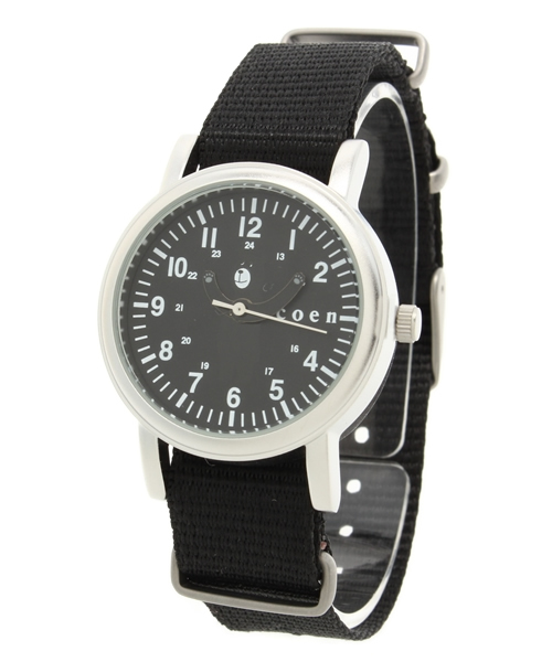 coen(コーエン)の「コーエンベアウォッチ(アナログ腕時計・メンズ・ネイビー/ブラック/オリーブ・フリー)」の5枚目の写真