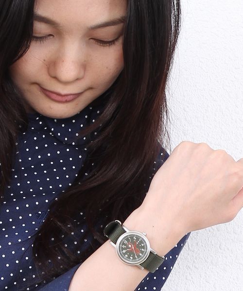 coen(コーエン)の「コーエンベアウォッチ(アナログ腕時計・メンズ・ネイビー/ブラック/オリーブ・フリー)」の18枚目の写真