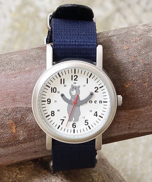 coen(コーエン)の「コーエンベアウォッチ(アナログ腕時計・メンズ・ネイビー/ブラック/オリーブ・フリー)」の22枚目の写真
