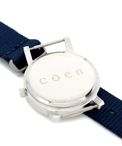 coen(コーエン)の「コーエンベアウォッチ(アナログ腕時計・メンズ・ネイビー/ブラック/オリーブ・フリー)」の14枚目の写真
