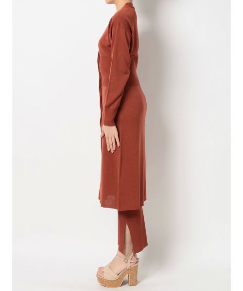 dazzlin（ダズリン）の「2ピースロングパンツSET UP（ワンピース・レディース・ネイビー/オフホワイト/カーキ/オレンジ・FREE）」の5枚目の写真