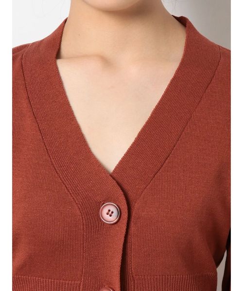 dazzlin（ダズリン）の「2ピースロングパンツSET UP（ワンピース・レディース・ネイビー/オフホワイト/カーキ/オレンジ・FREE）」の7枚目の写真