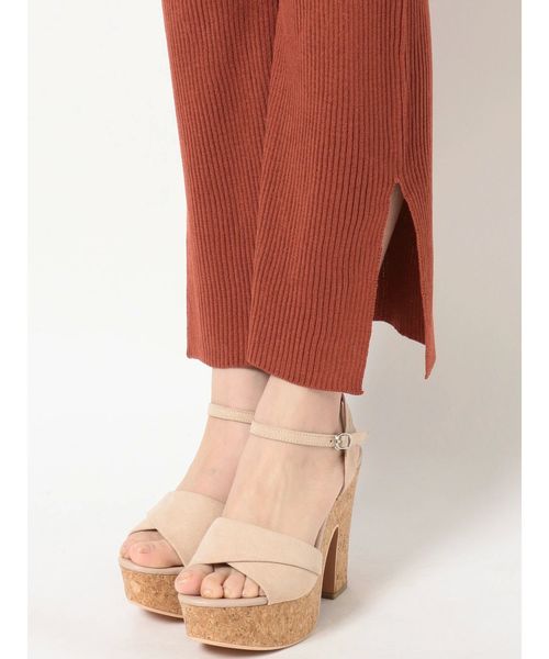 dazzlin（ダズリン）の「2ピースロングパンツSET UP（ワンピース・レディース・ネイビー/オフホワイト/カーキ/オレンジ・FREE）」の15枚目の写真