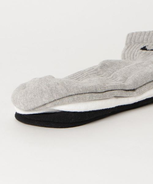 NIKE（ナイキ）の「WEGO/【3点セット】NIKE ソックス（ソックス/靴下・レディース・ホワイト/その他・SMALL）」の3枚目の写真