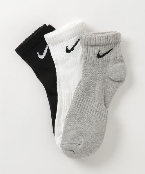 NIKE（ナイキ）の「WEGO/【3点セット】NIKE ソックス（ソックス/靴下・レディース・ホワイト/その他・SMALL）」の4枚目の写真