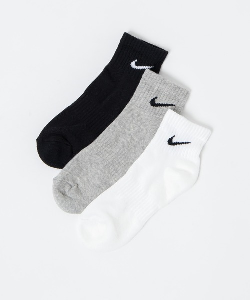 NIKE（ナイキ）の「WEGO/【3点セット】NIKE ソックス（ソックス/靴下・レディース・ホワイト/その他・SMALL）」の2枚目の写真