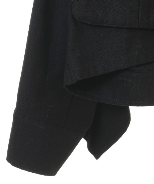 CLANE（クラネ）の「【CLANE(クラネ)】バックフリルミリタリージャケット（ミリタリージャケット・レディース・ブラック/カーキ・FREE）」の11枚目の写真