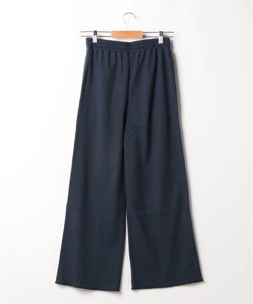 bijorie（ビジュリィ）の「ワッフル地のロングパンツ（ルームウェア/パジャマ・レディース・ネイビー/アイボリー・FREE）」の10枚目の写真