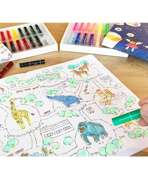 GEORGE'S（ジョージズ）の「はみだしてもいいぬりえ（本・キッズ・その他・FREE）」の2枚目の写真