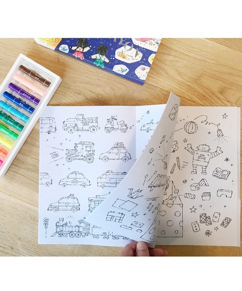 GEORGE'S（ジョージズ）の「はみだしてもいいぬりえ（本・キッズ・その他・FREE）」の4枚目の写真